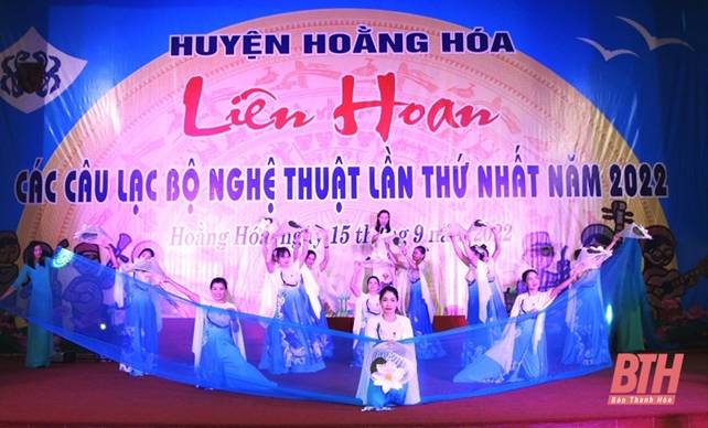 Huyện Hoằng Hoá tổ chức Liên hoan các câu lạc bộ nghệ thuật lần thứ nhất