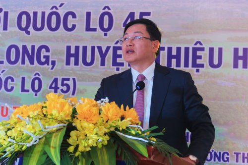 5. Đồng chí Mai Xuân Liêm - Phó Chủ tịch UBND tỉnh phát biểu tại lễ khởi công..jpg
